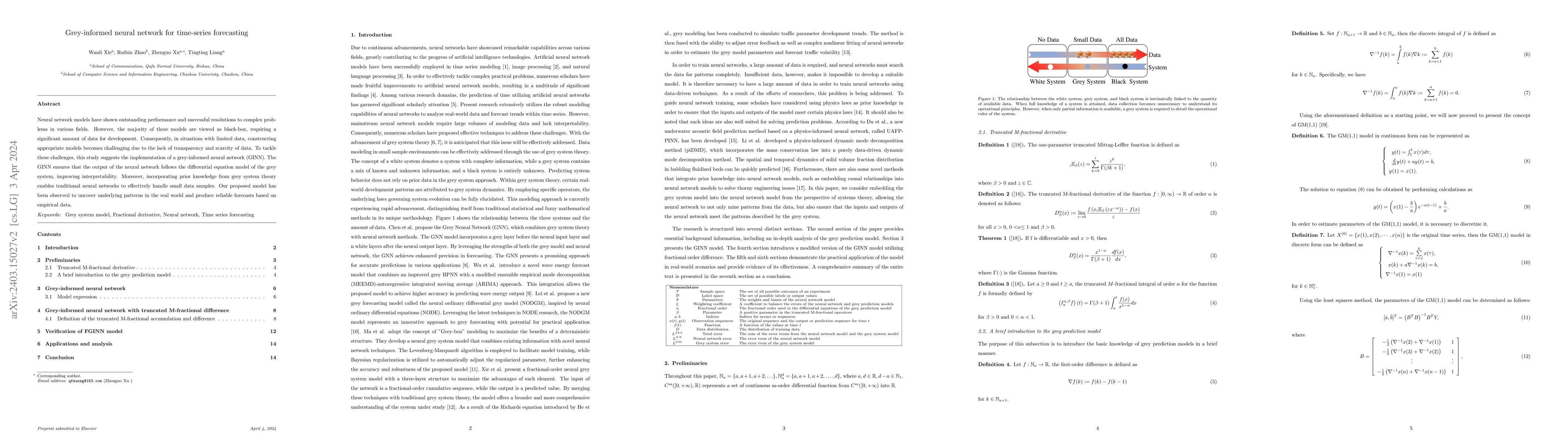 Thumbnail for Grey-informed neural network for time-series forecasting