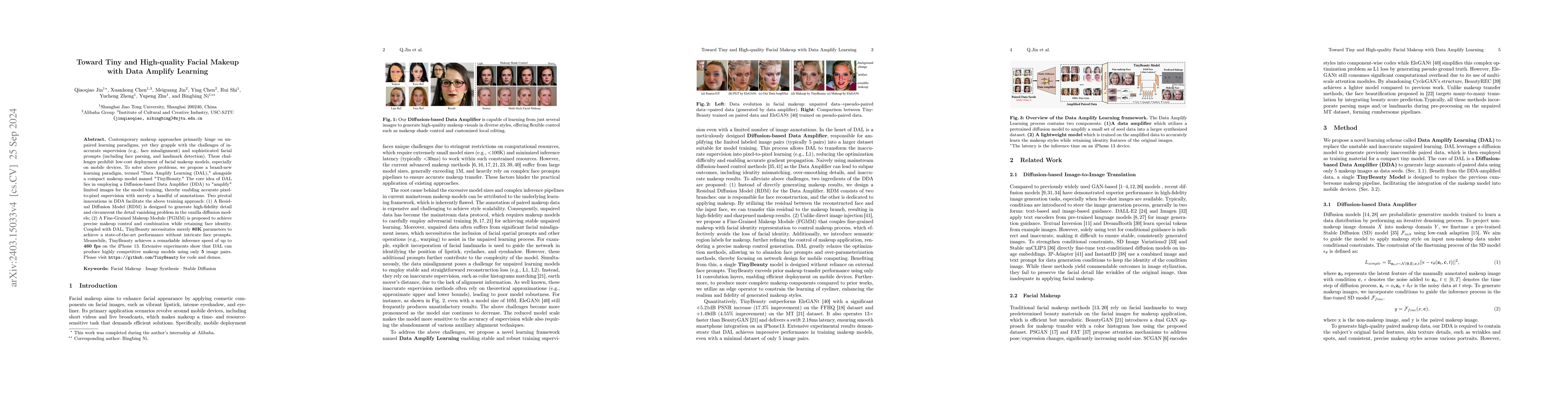 Thumbnail for Toward Tiny and High-quality Facial Makeup with Data Amplify Learning