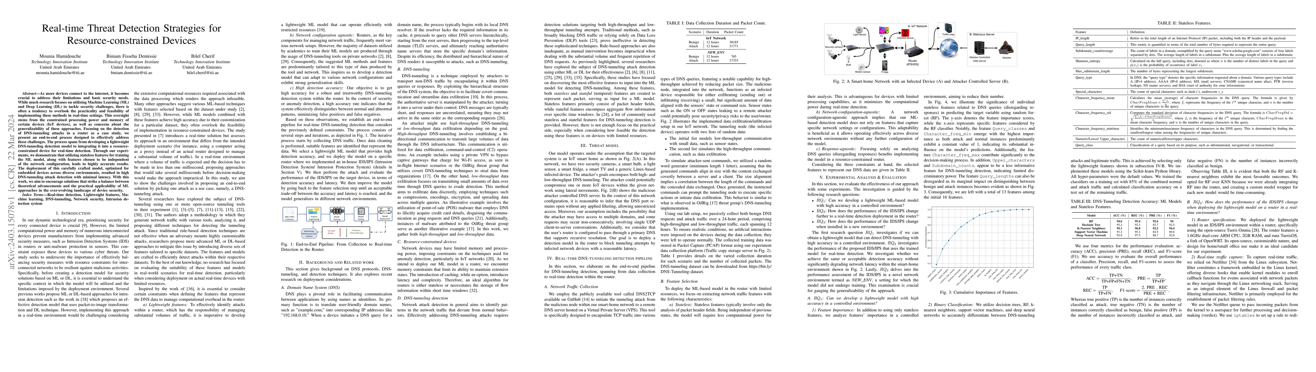 Thumbnail for Real-time Threat Detection Strategies for Resource-constrained Devices
