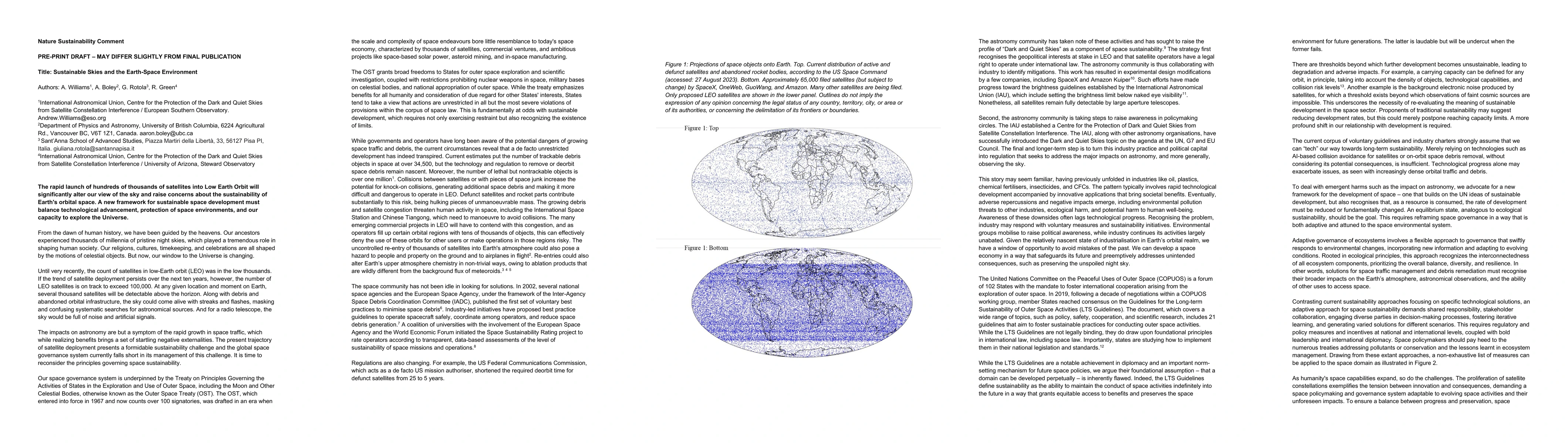 Thumbnail for Sustainable Skies and the Earth-Space Environment
