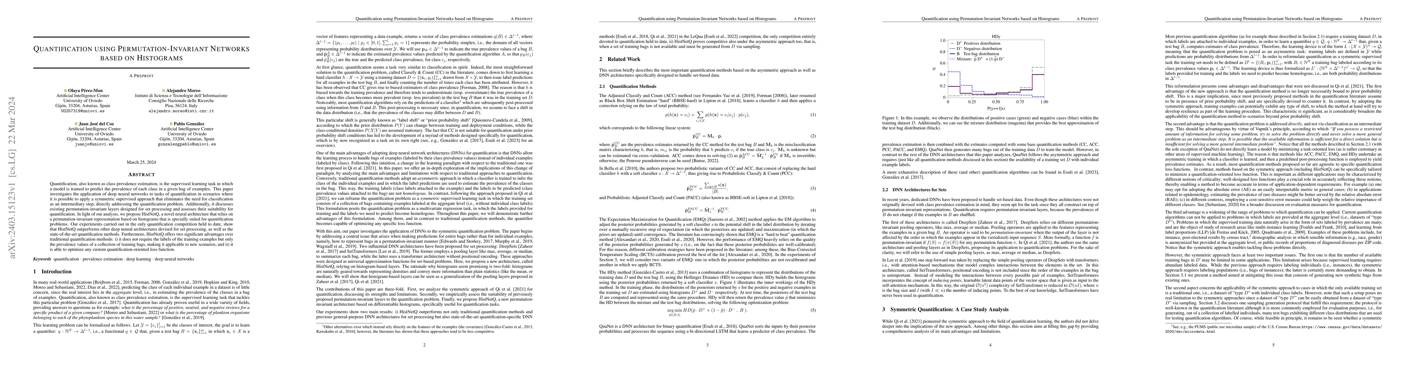 Thumbnail for Quantification using Permutation-Invariant Networks based on Histograms