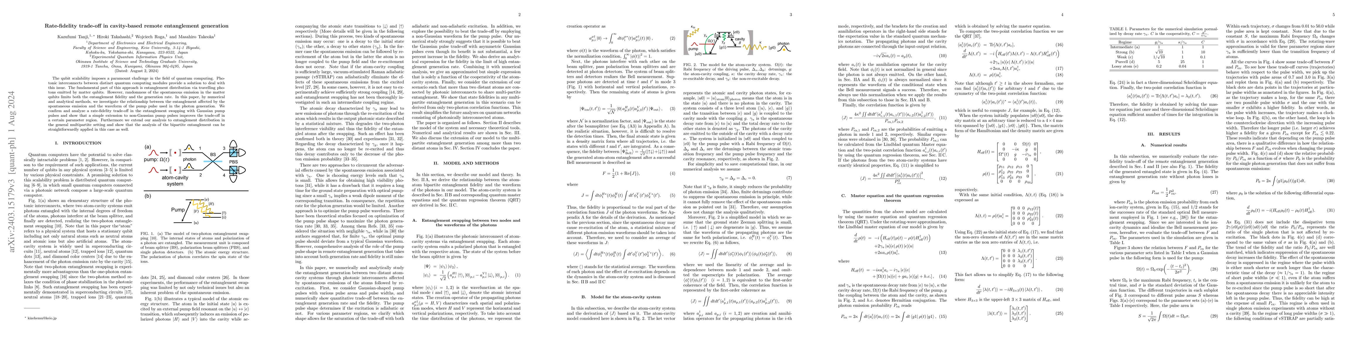 Thumbnail for Rate-fidelity trade-off in cavity-based remote entanglement generation
