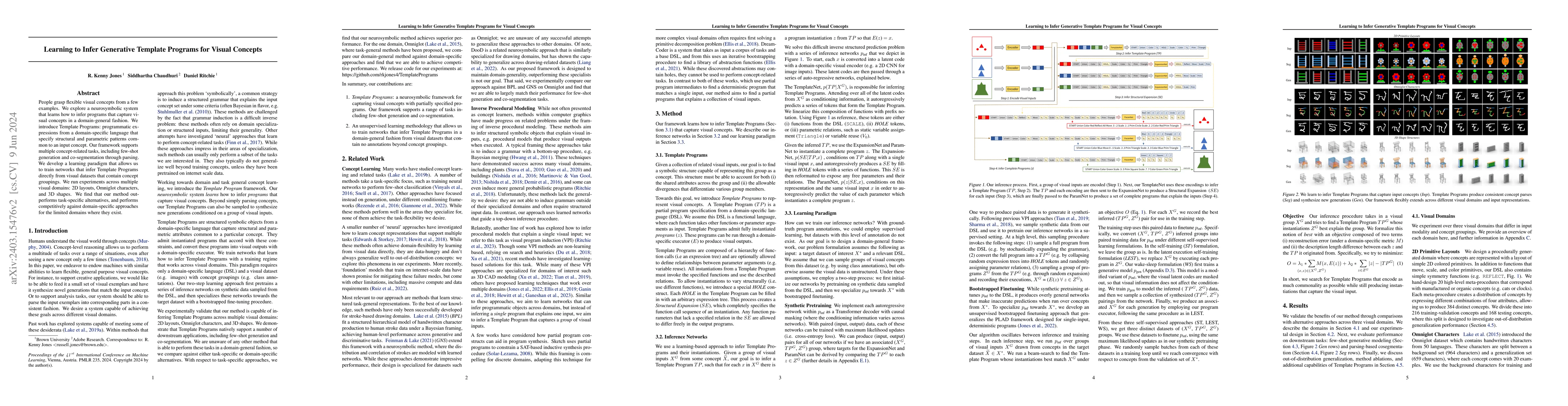Thumbnail for Learning to Infer Generative Template Programs for Visual Concepts