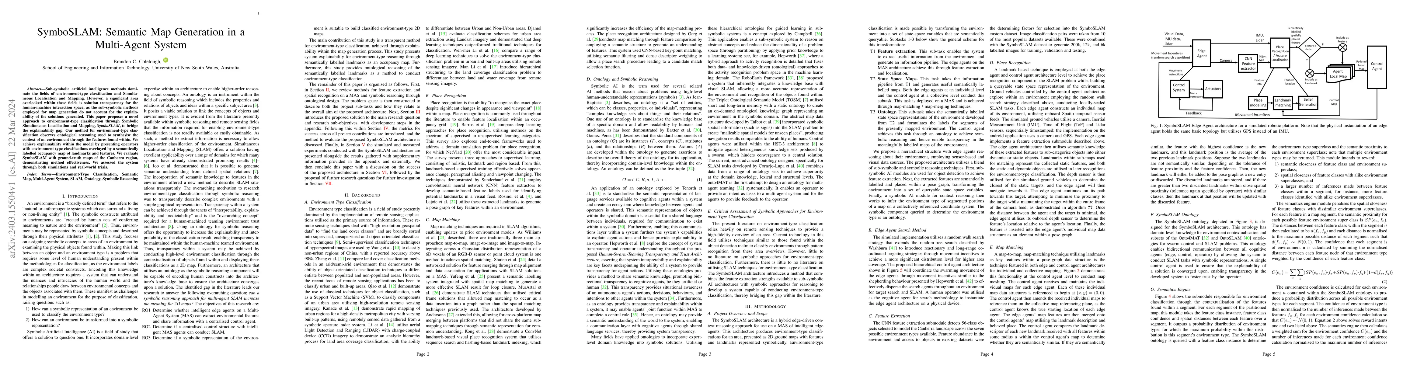 Thumbnail for SymboSLAM: Semantic Map Generation in a Multi-Agent System