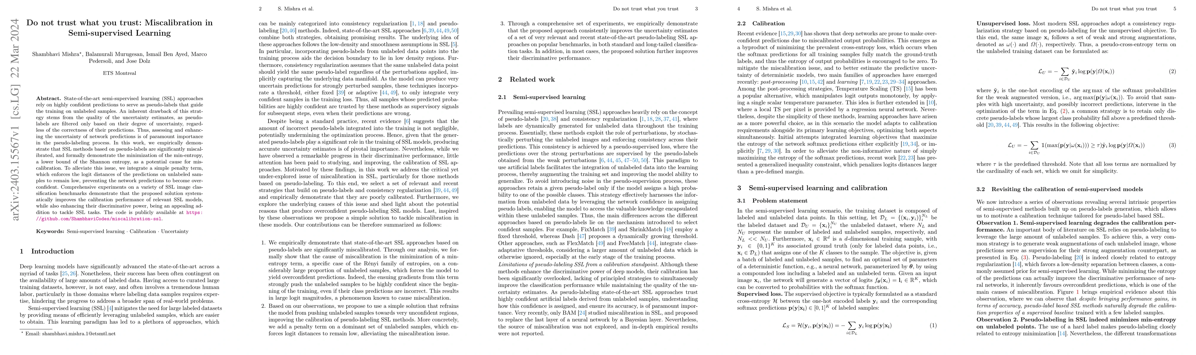 Thumbnail for Do not trust what you trust: Miscalibration in Semi-supervised Learning