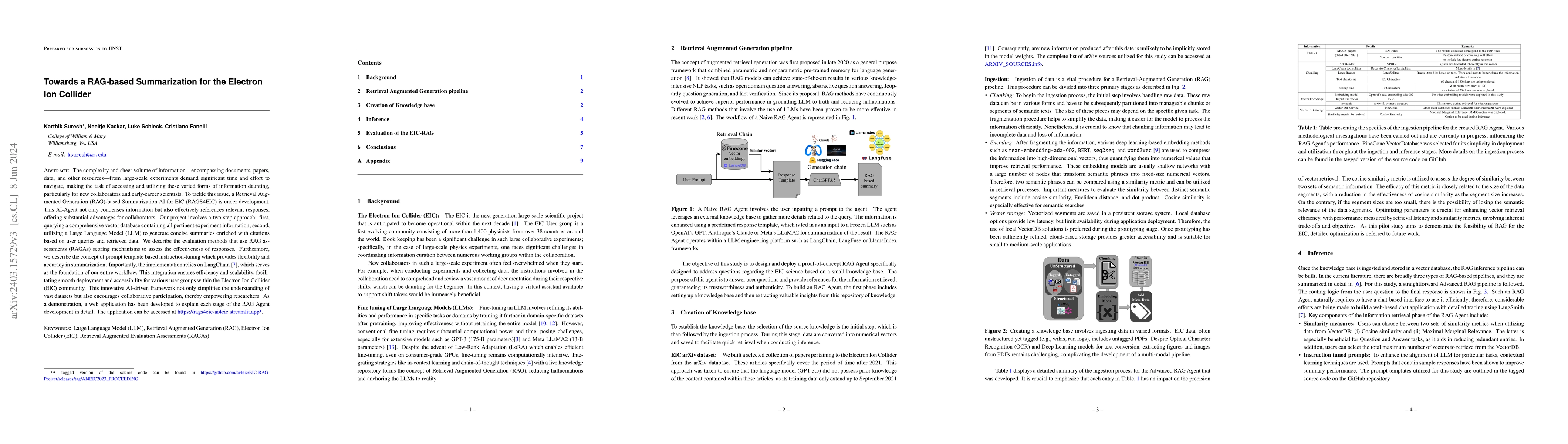 Thumbnail for Towards a RAG-based Summarization Agent for the Electron-Ion Collider