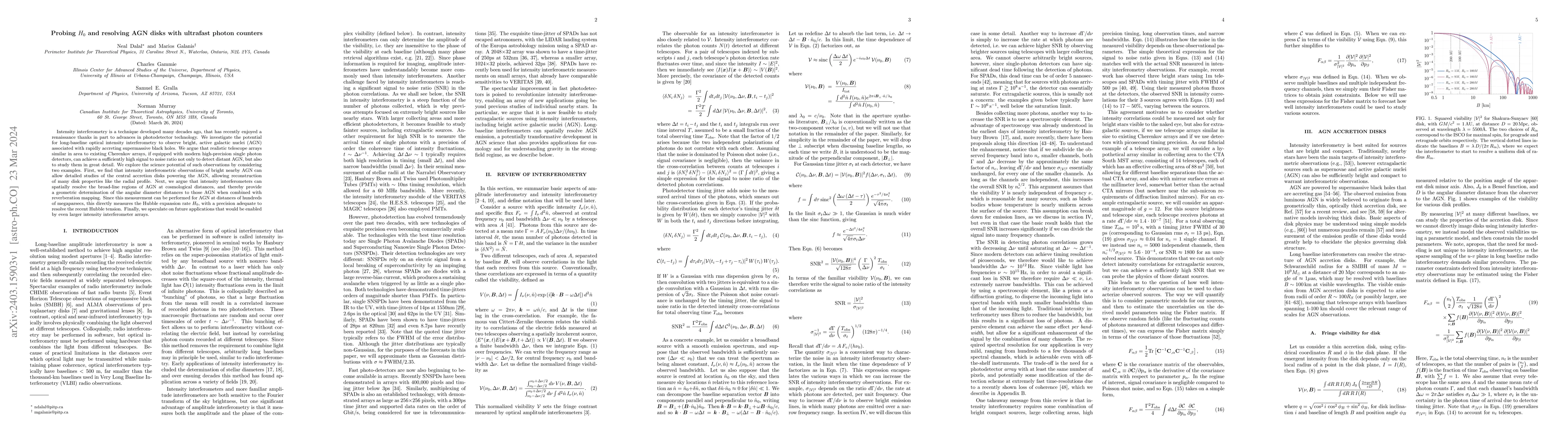 Thumbnail for Probing $H_0$ and resolving AGN disks with ultrafast photon counters