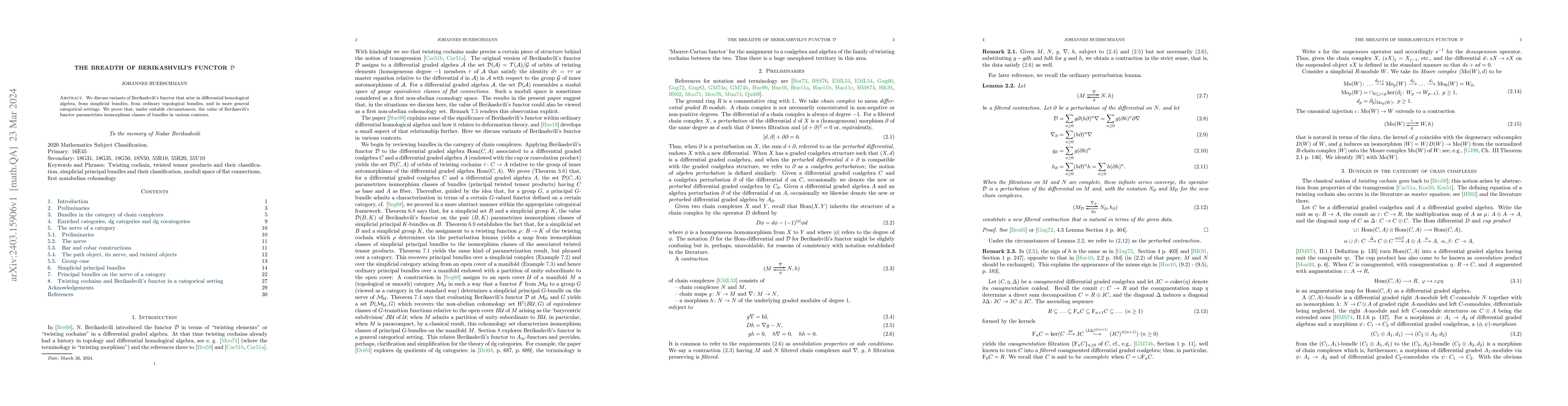 Thumbnail for The breadth of Berikashvili's functor D