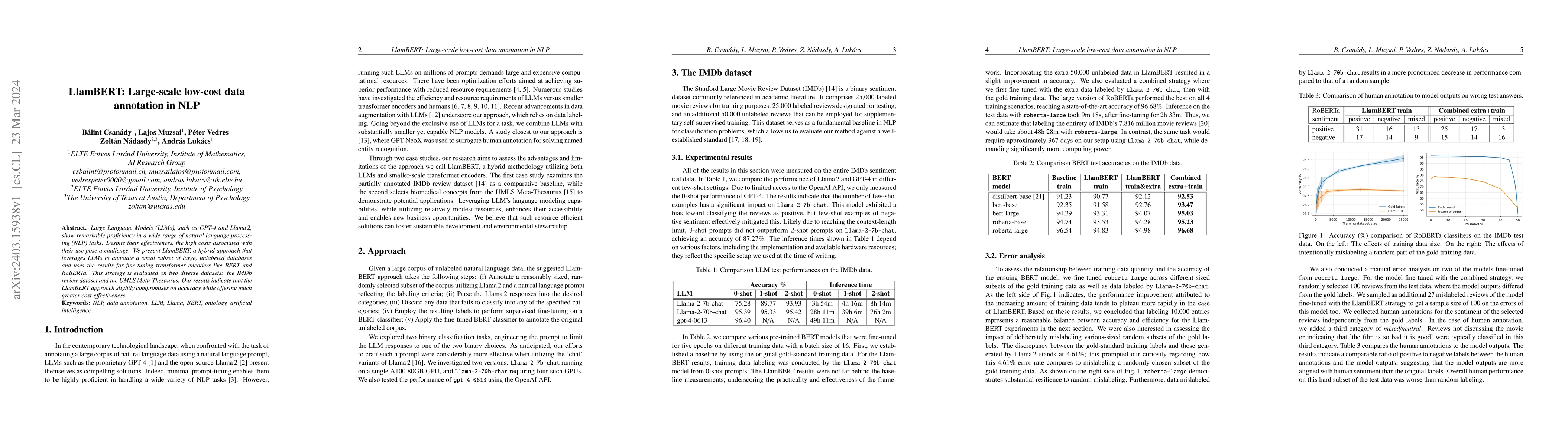 Thumbnail for LlamBERT: Large-scale low-cost data annotation in NLP