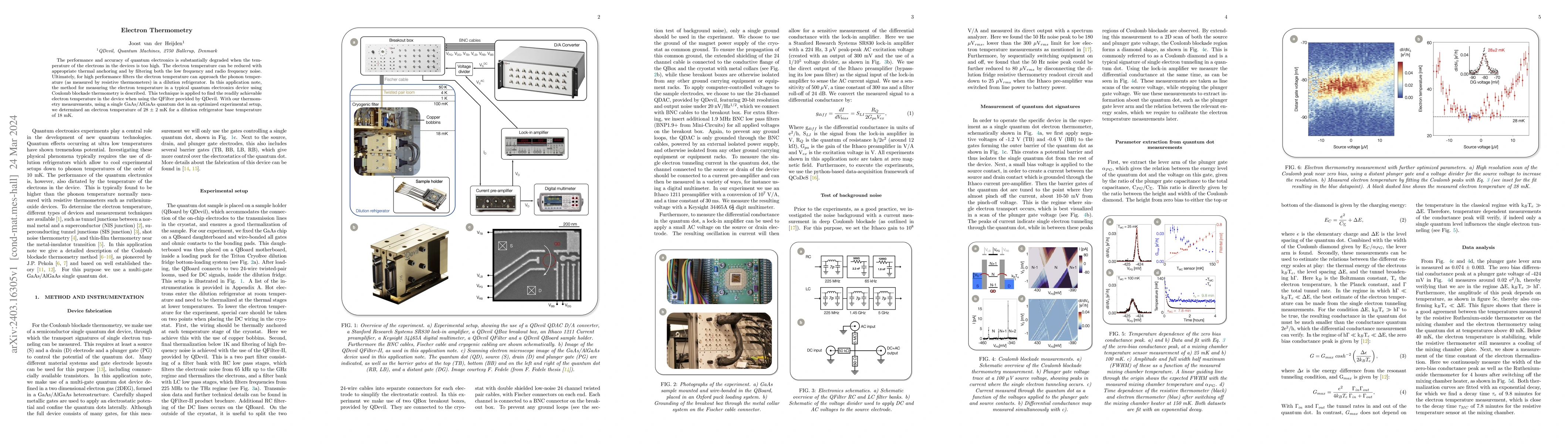 Thumbnail for Electron Thermometry