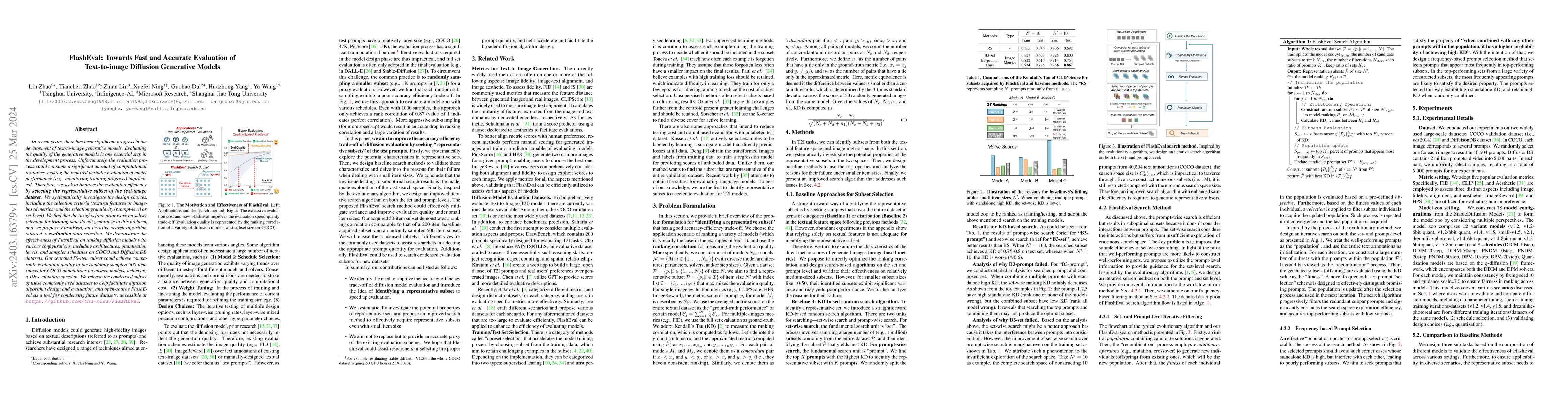Thumbnail for FlashEval: Towards Fast and Accurate Evaluation of Text-to-image
  Diffusion Generative Models
