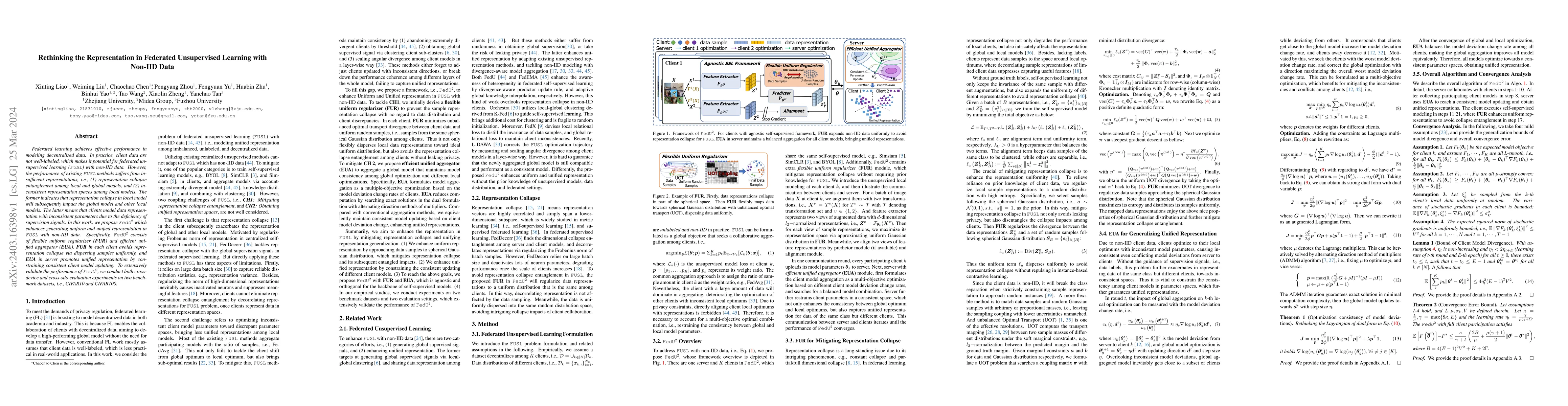 Thumbnail for Rethinking the Representation in Federated Unsupervised Learning with
  Non-IID Data