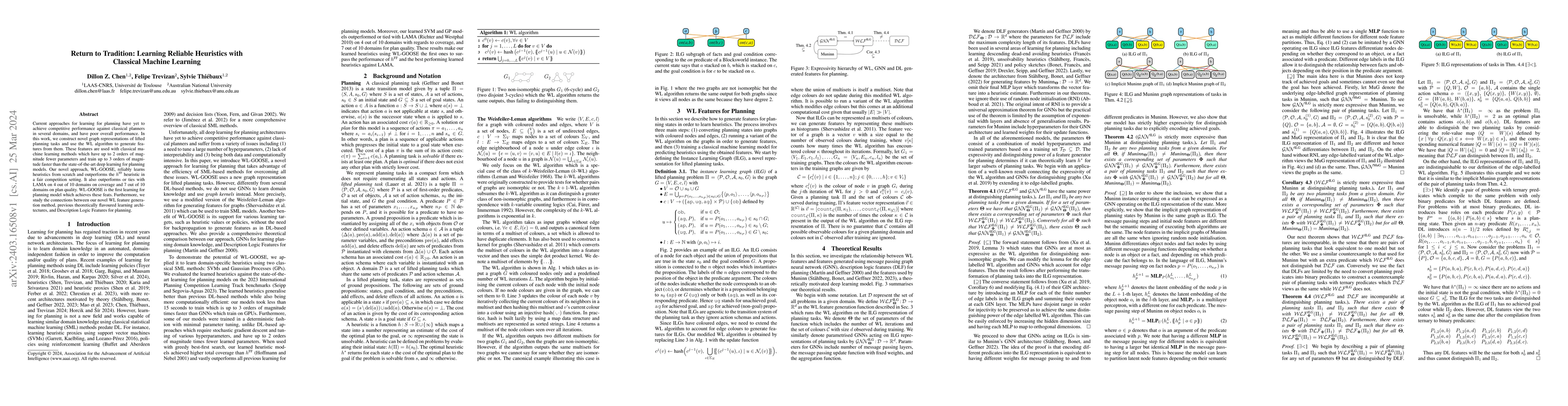 Thumbnail for Return to Tradition: Learning Reliable Heuristics with Classical Machine
  Learning