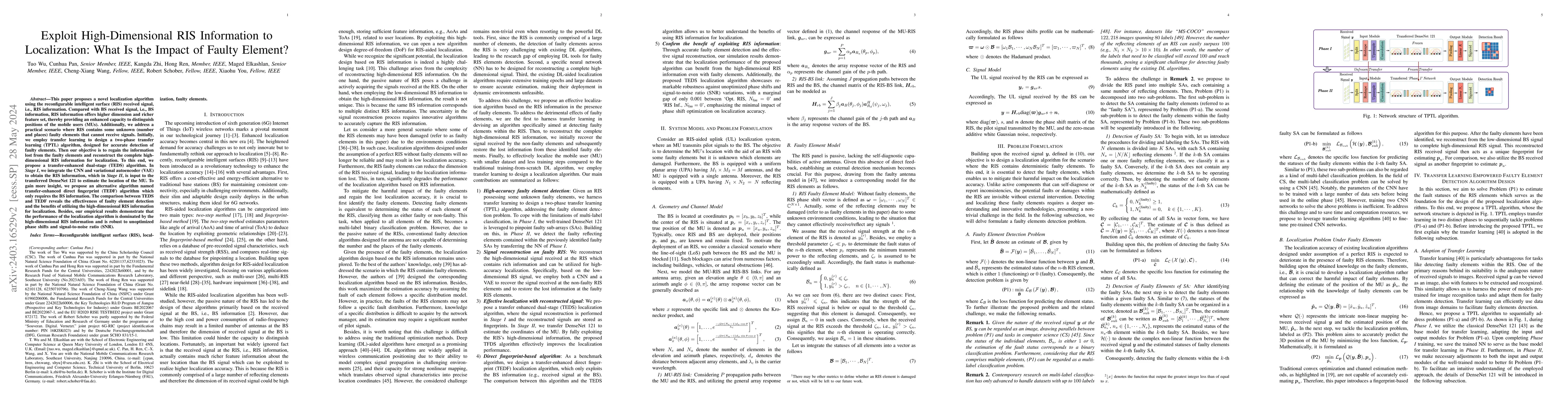 Thumbnail for Exploit High-Dimensional RIS Information to Localization: What Is the
  Impact of Faulty Element?