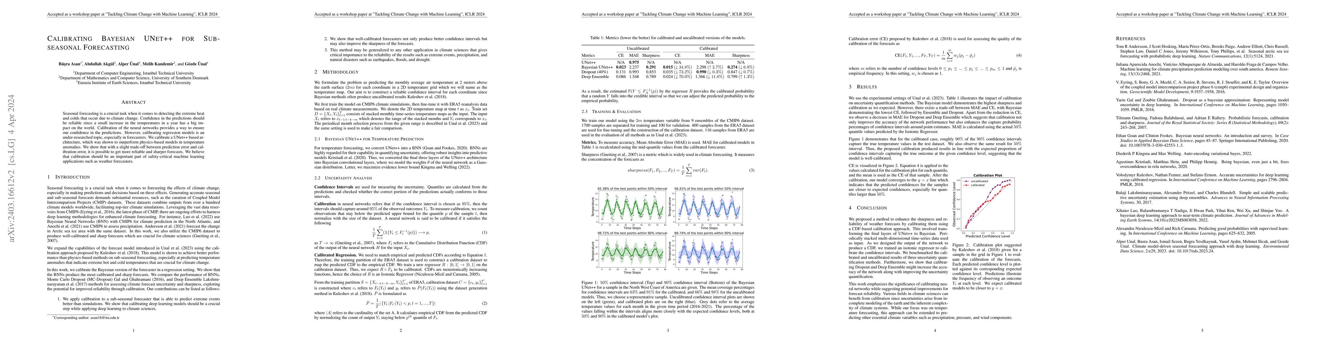 Thumbnail for Calibrating Bayesian UNet++ for Sub-Seasonal Forecasting