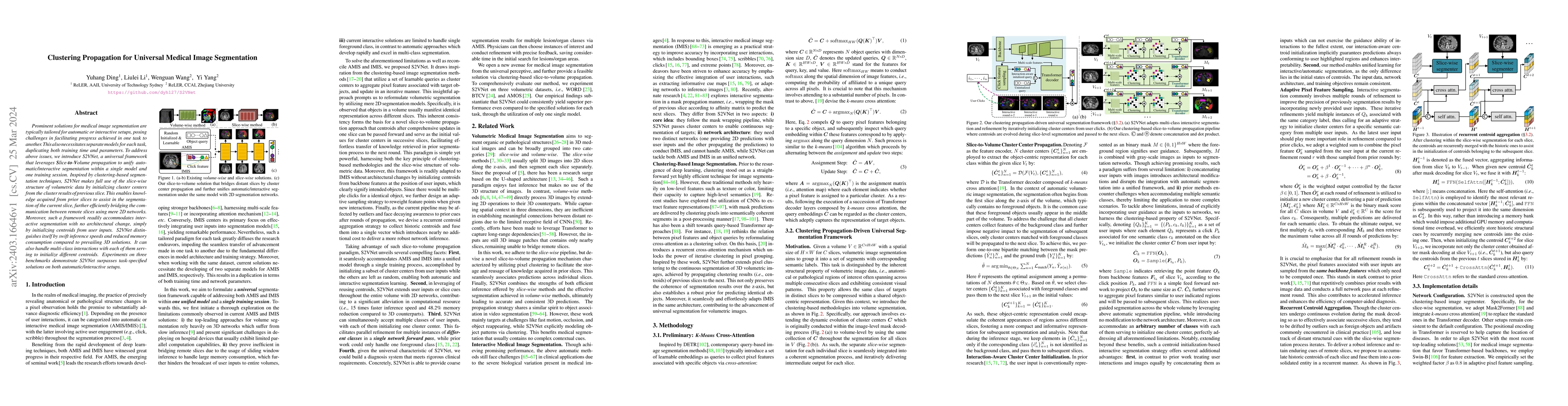 Thumbnail for Clustering Propagation for Universal Medical Image Segmentation
