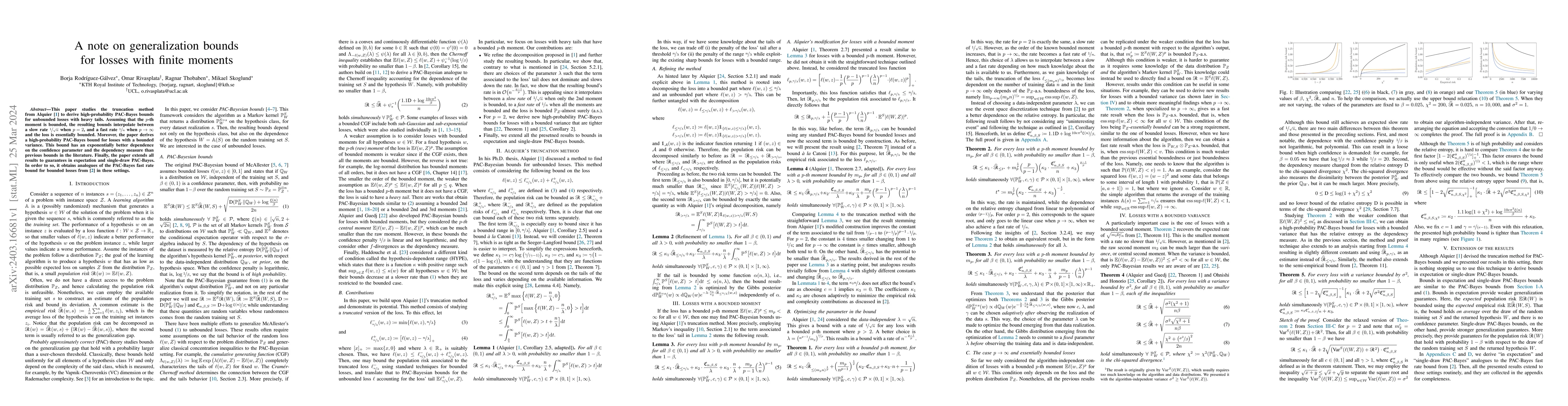 Thumbnail for A note on generalization bounds for losses with finite moments
