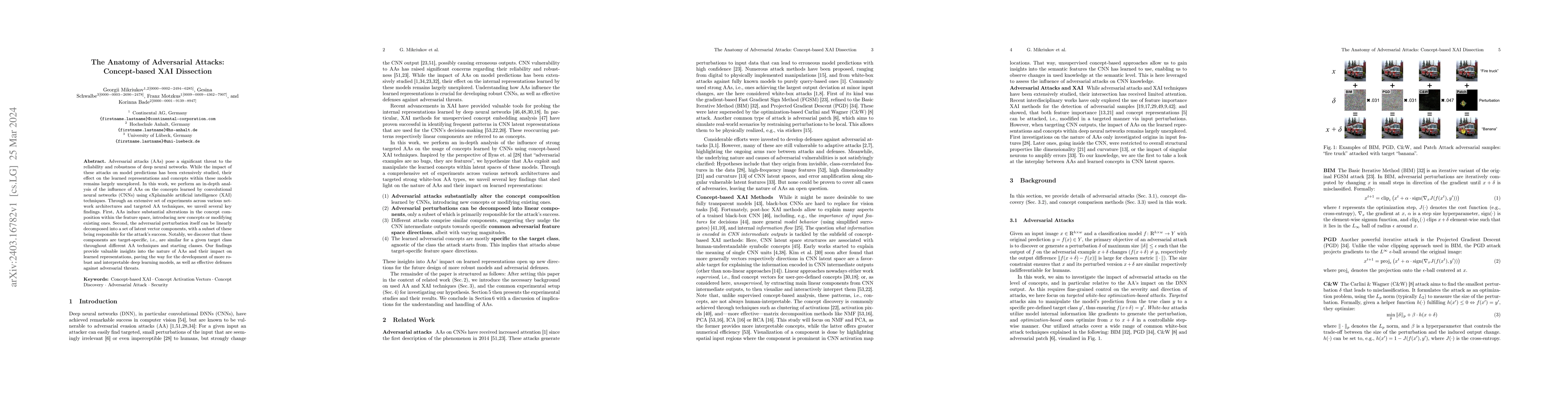 Thumbnail for The Anatomy of Adversarial Attacks: Concept-based XAI Dissection