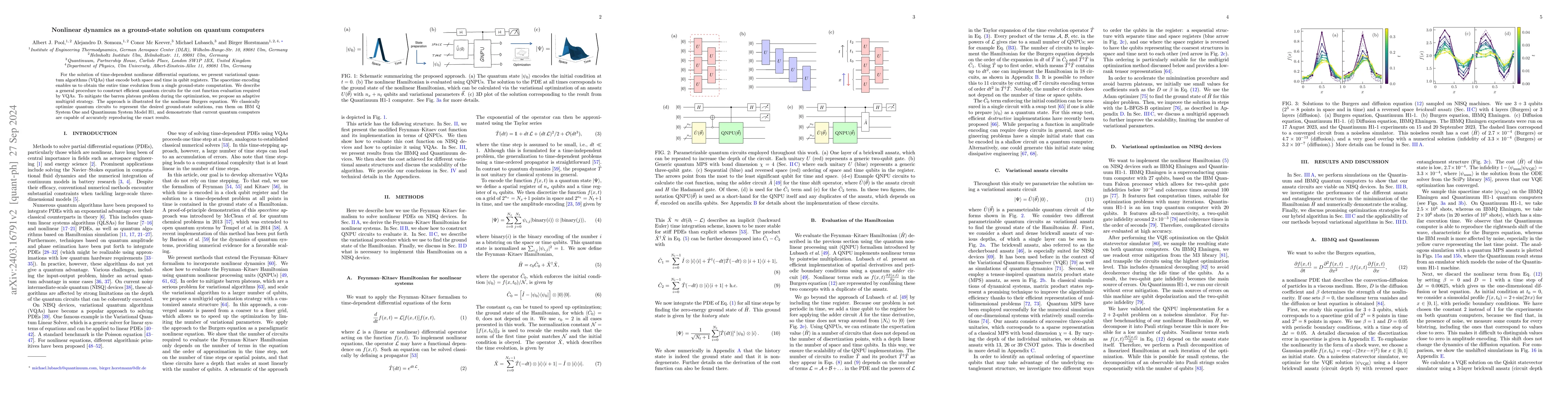 Thumbnail for Nonlinear dynamics as a ground-state solution on quantum computers