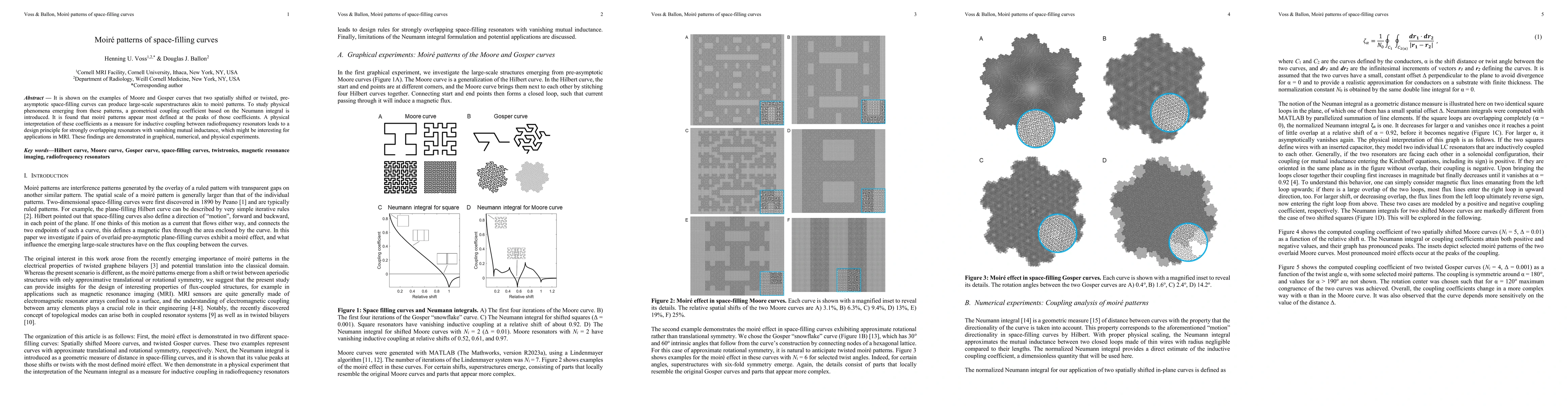 Thumbnail for Moir\'e patterns of space-filling curves