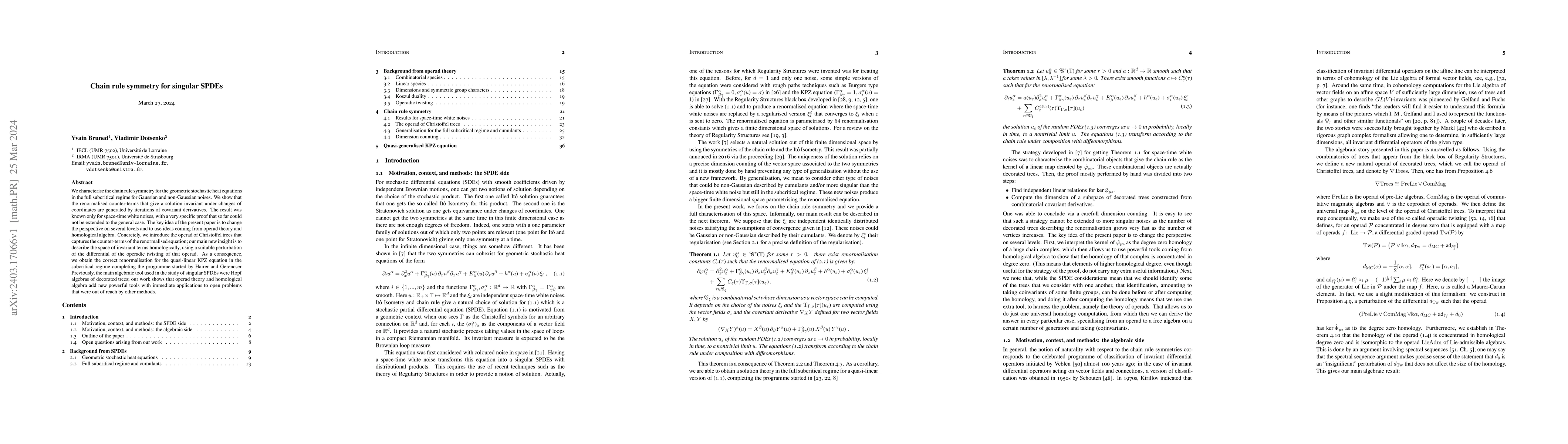Thumbnail for Chain rule symmetry for singular SPDEs