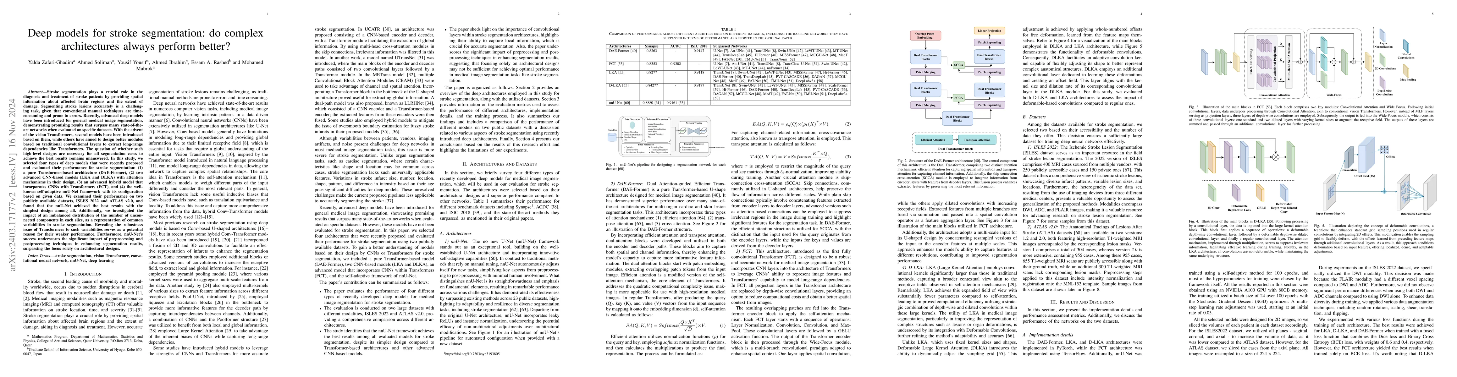 Thumbnail for Brain Stroke Segmentation Using Deep Learning Models: A Comparative
  Study