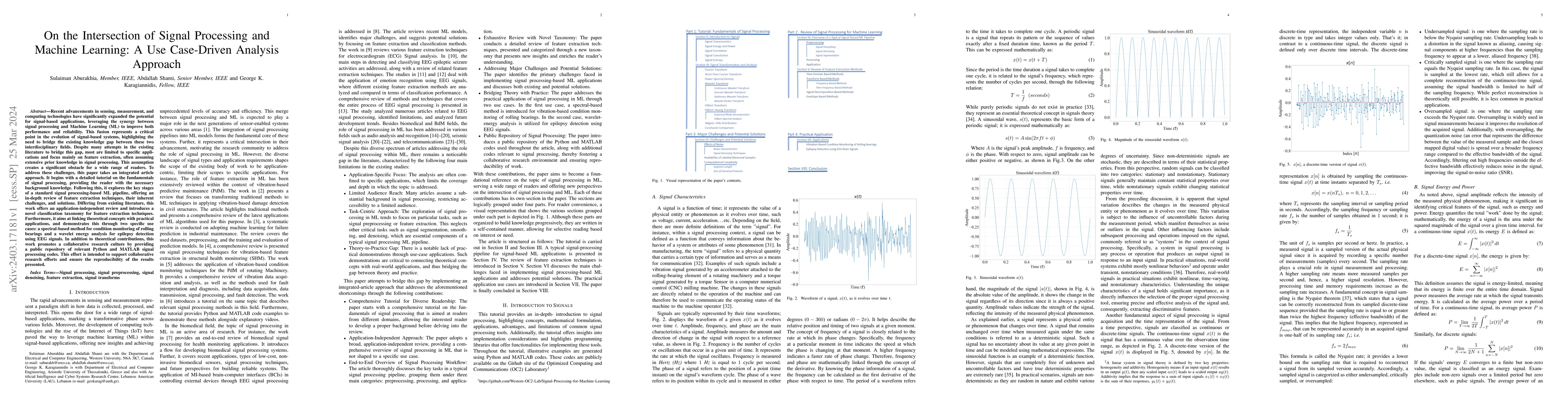 Thumbnail for On the Intersection of Signal Processing and Machine Learning: A Use
  Case-Driven Analysis Approach