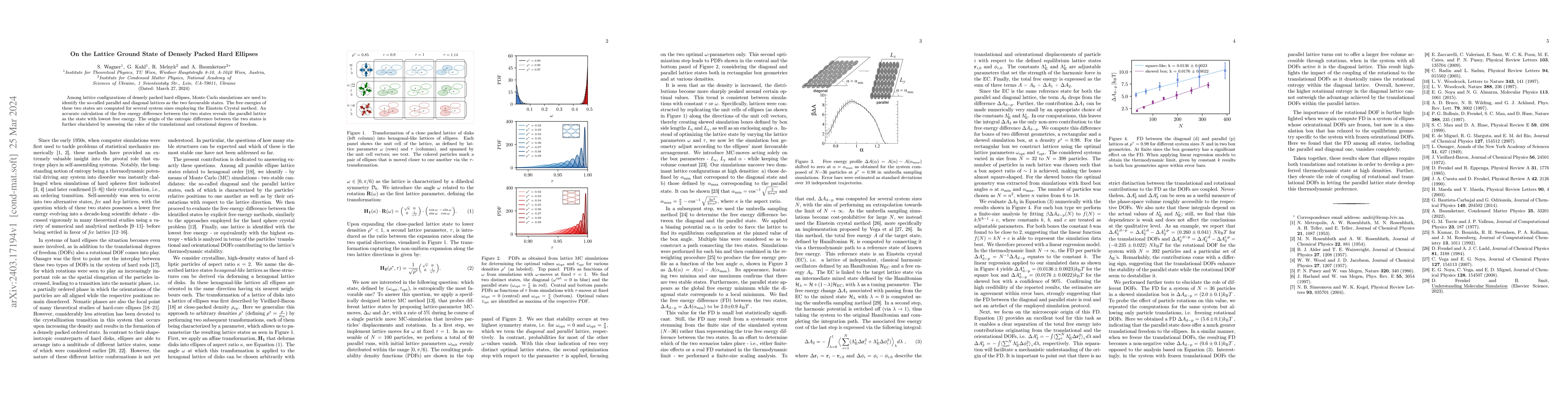 Thumbnail for On the Lattice Ground State of Densely Packed Hard Ellipses