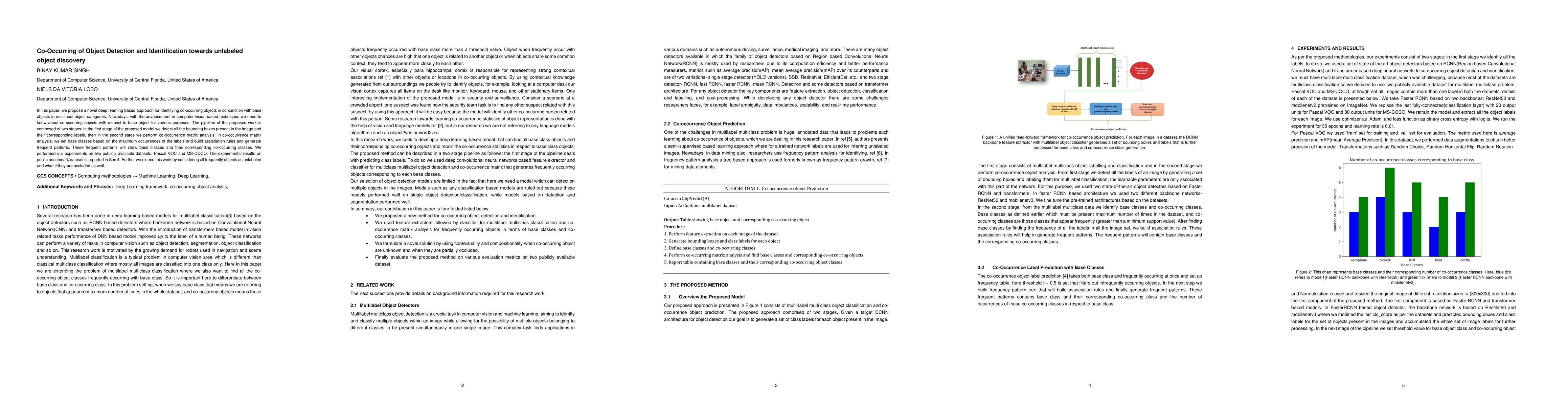 Thumbnail for Co-Occurring of Object Detection and Identification towards unlabeled
  object discovery