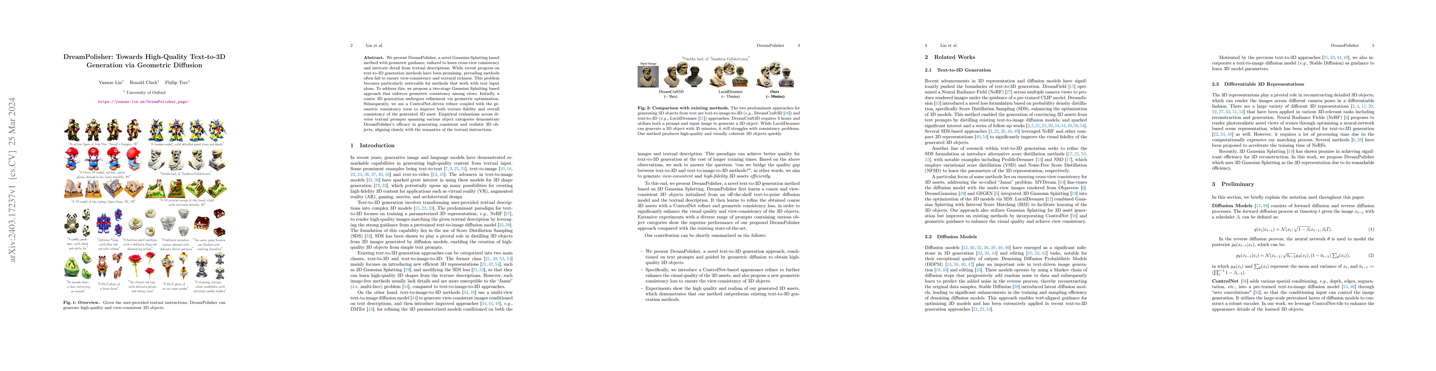 Thumbnail for DreamPolisher: Towards High-Quality Text-to-3D Generation via Geometric
  Diffusion