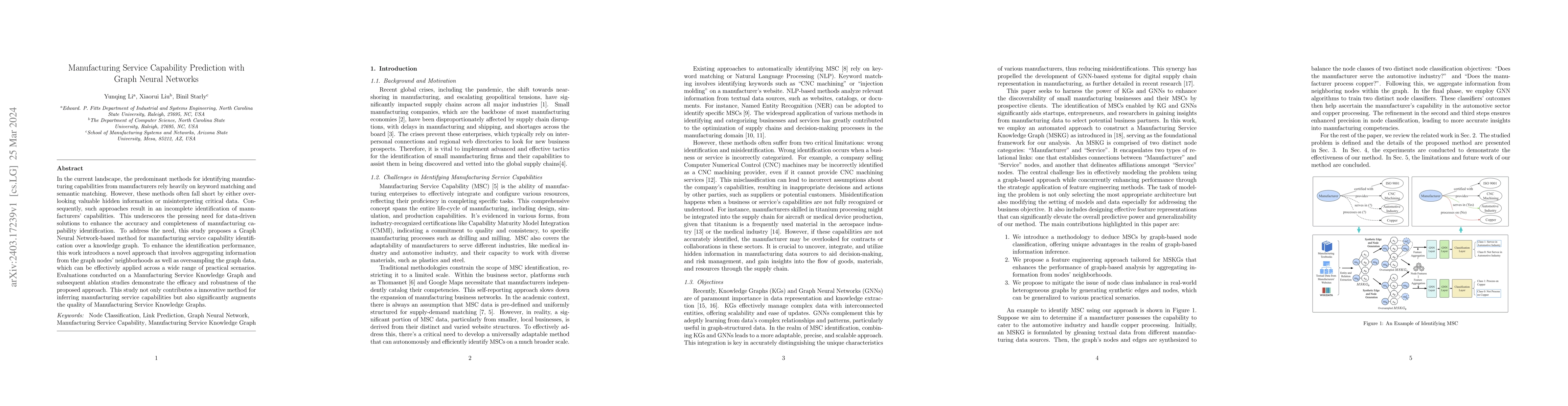 Thumbnail for Manufacturing Service Capability Prediction with Graph Neural Networks
