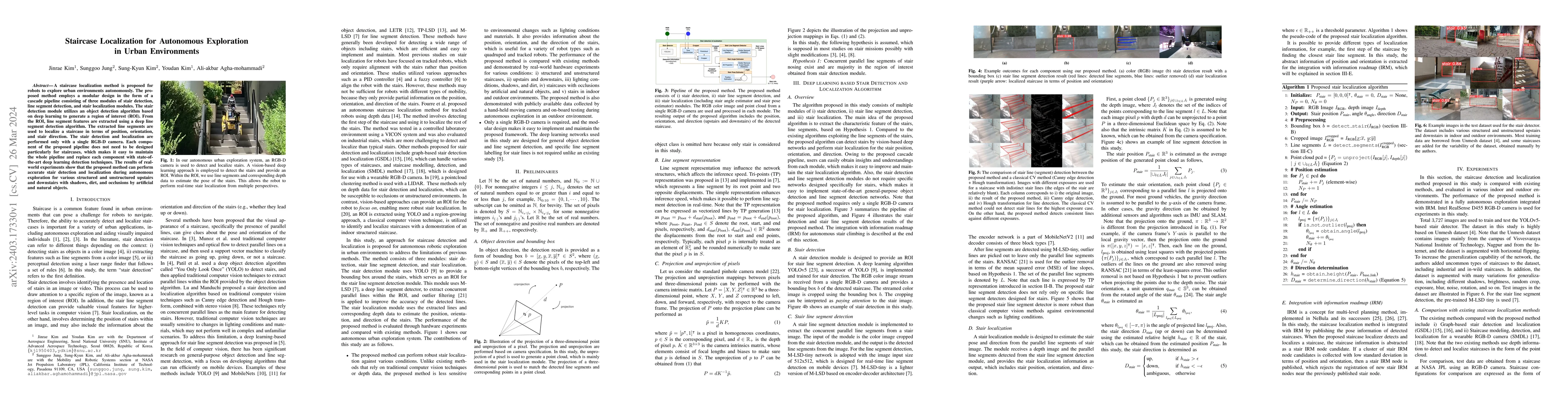 Thumbnail for Staircase Localization for Autonomous Exploration in Urban Environments