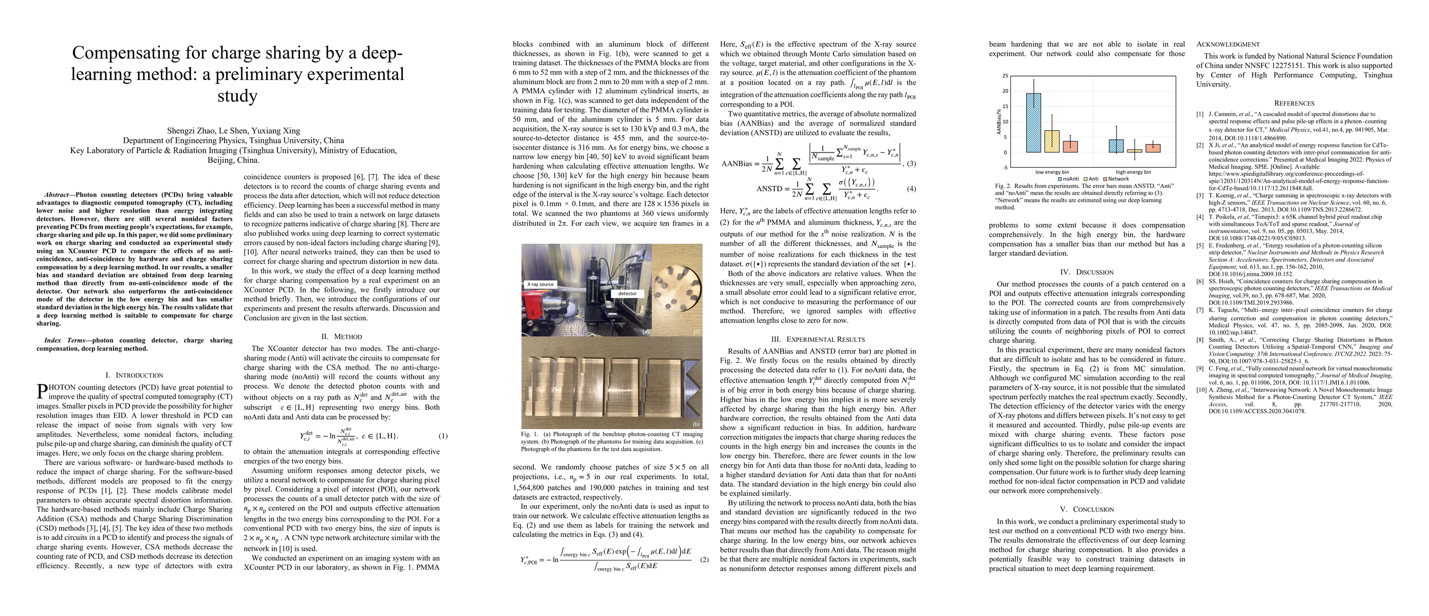 Thumbnail for Compensating for charge sharing by a deep-learning method: a preliminary
  experimental study