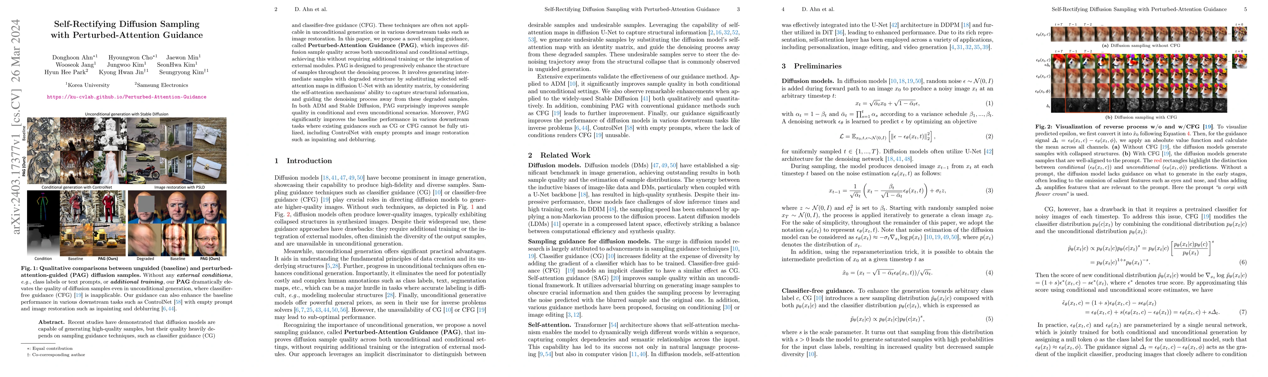 Thumbnail for Self-Rectifying Diffusion Sampling with Perturbed-Attention Guidance