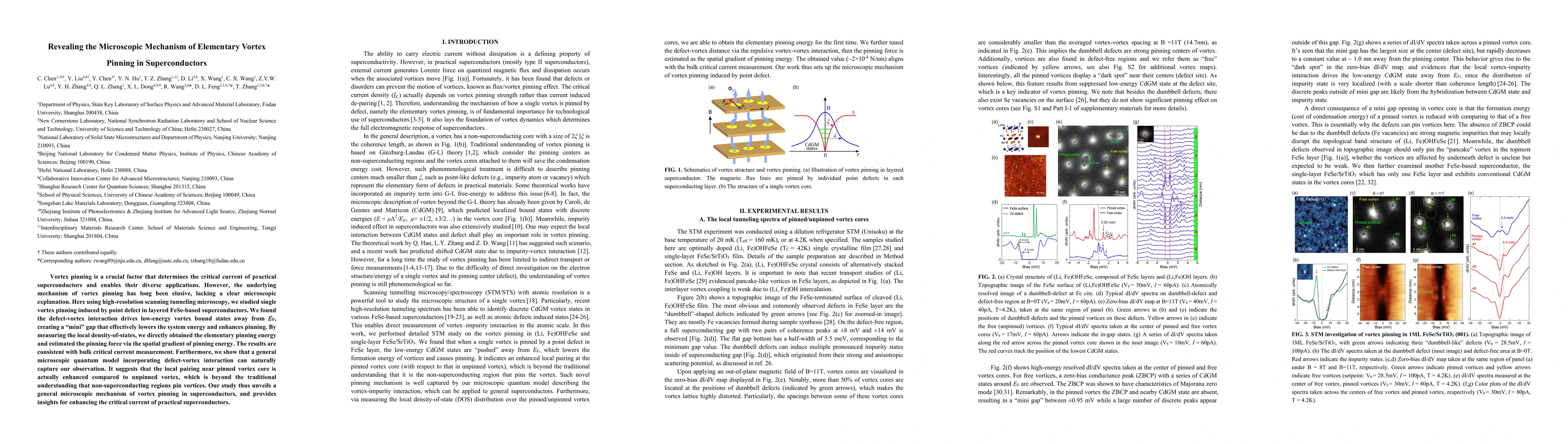 Thumbnail for Revealing the Microscopic Mechanism of Elementary Vortex Pinning in
  Superconductors