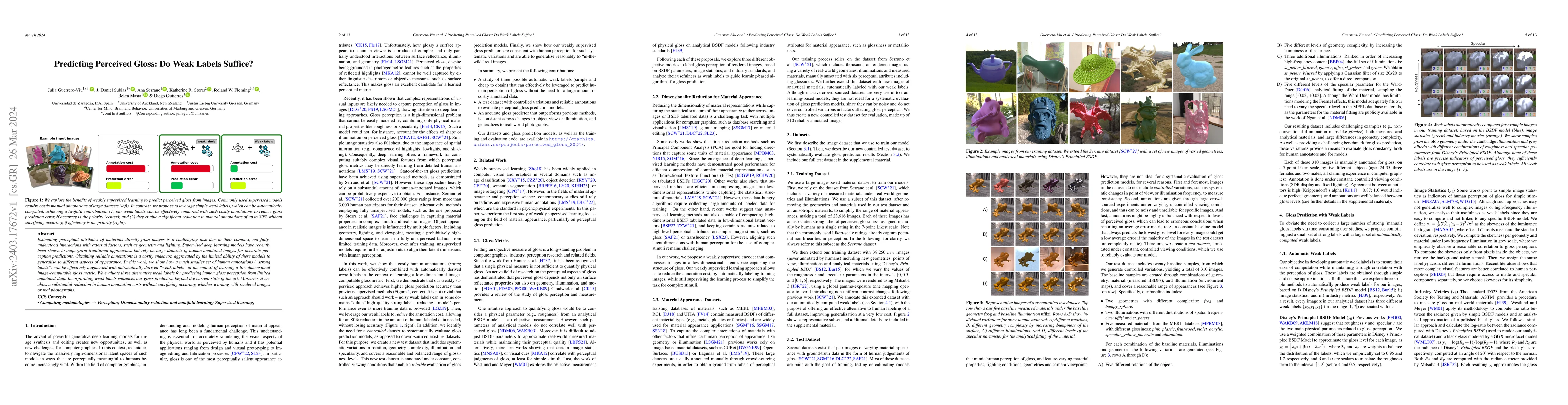 Thumbnail for Predicting Perceived Gloss: Do Weak Labels Suffice?