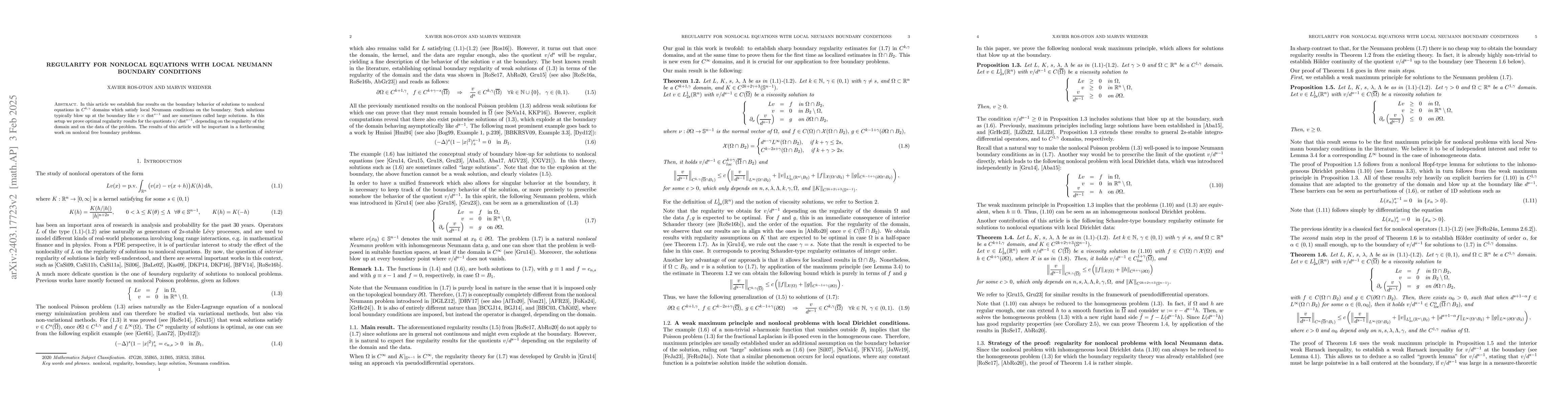 Thumbnail for Regularity for nonlocal equations with local Neumann boundary conditions