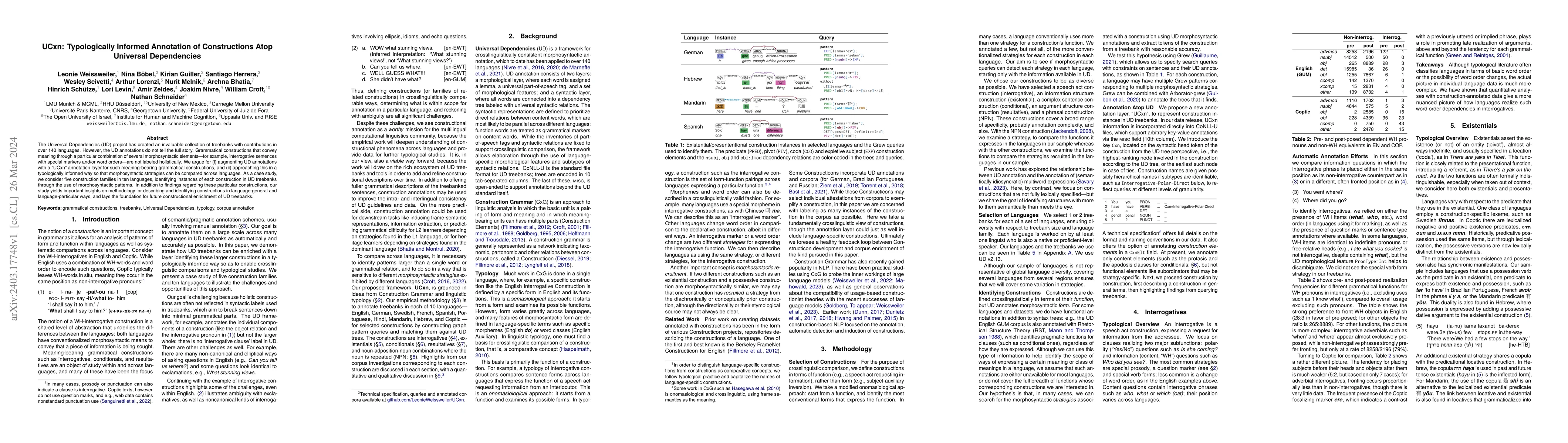 Thumbnail for UCxn: Typologically Informed Annotation of Constructions Atop Universal
  Dependencies