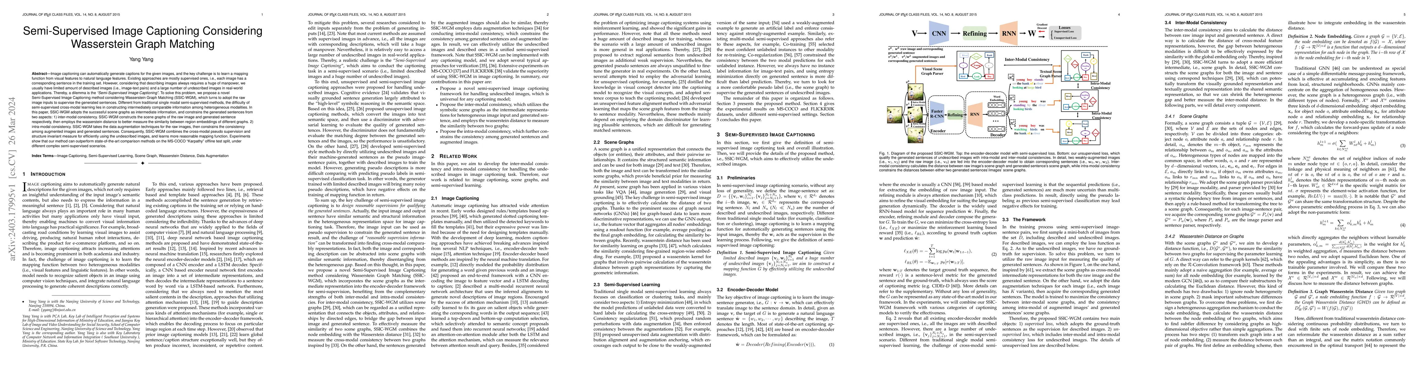 Thumbnail for Semi-Supervised Image Captioning Considering Wasserstein Graph Matching