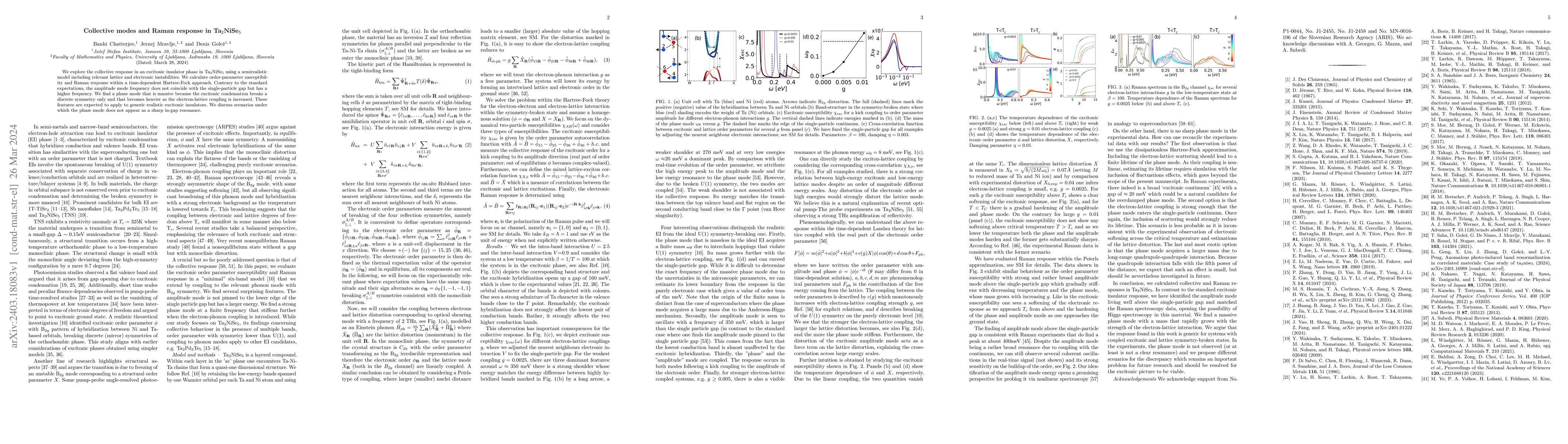 Thumbnail for Collective modes and Raman response in Ta$_2$NiSe$_5$