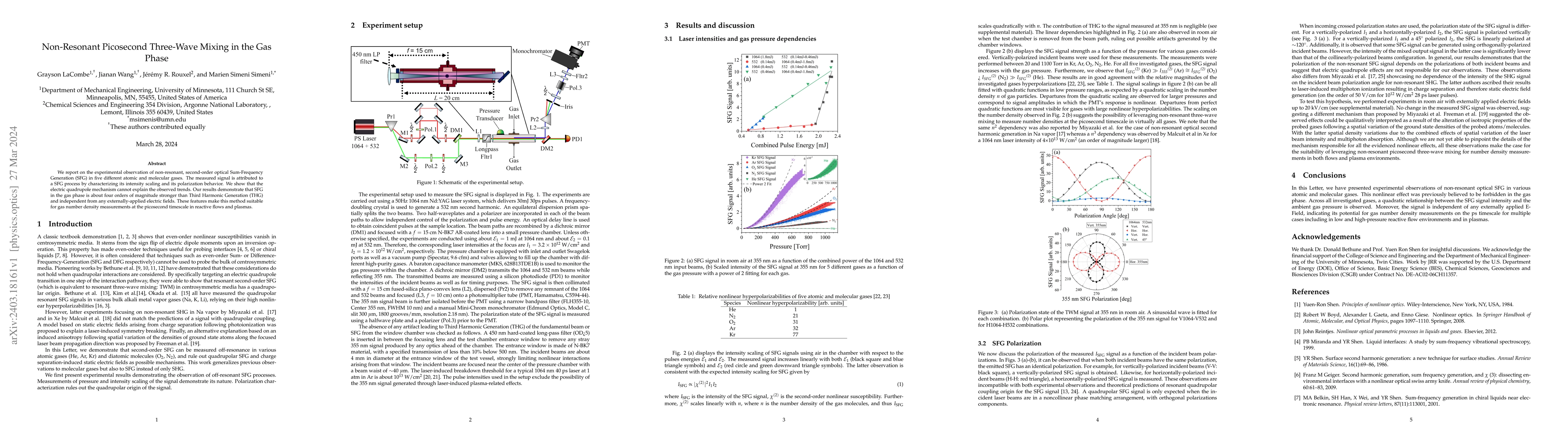 Thumbnail for Non-Resonant Picosecond Three-Wave Mixing in the Gas Phase