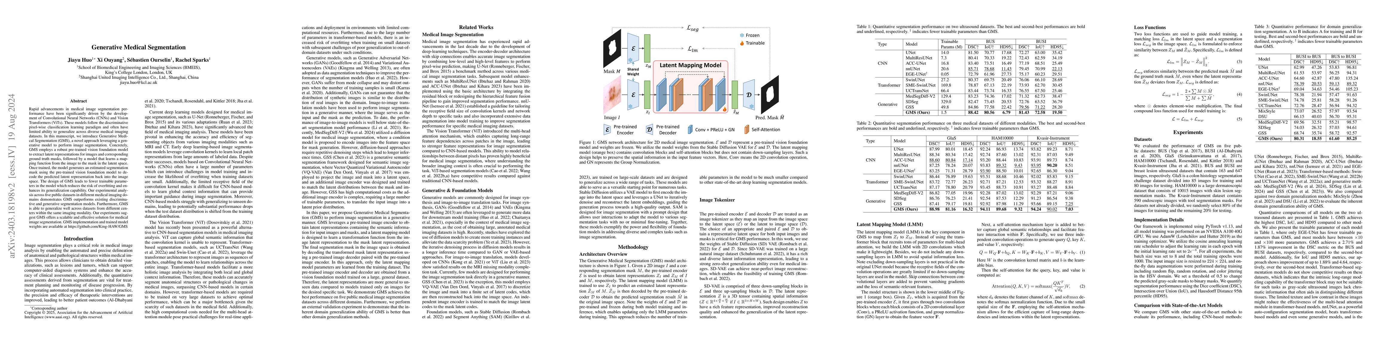 Thumbnail for Generative Medical Segmentation