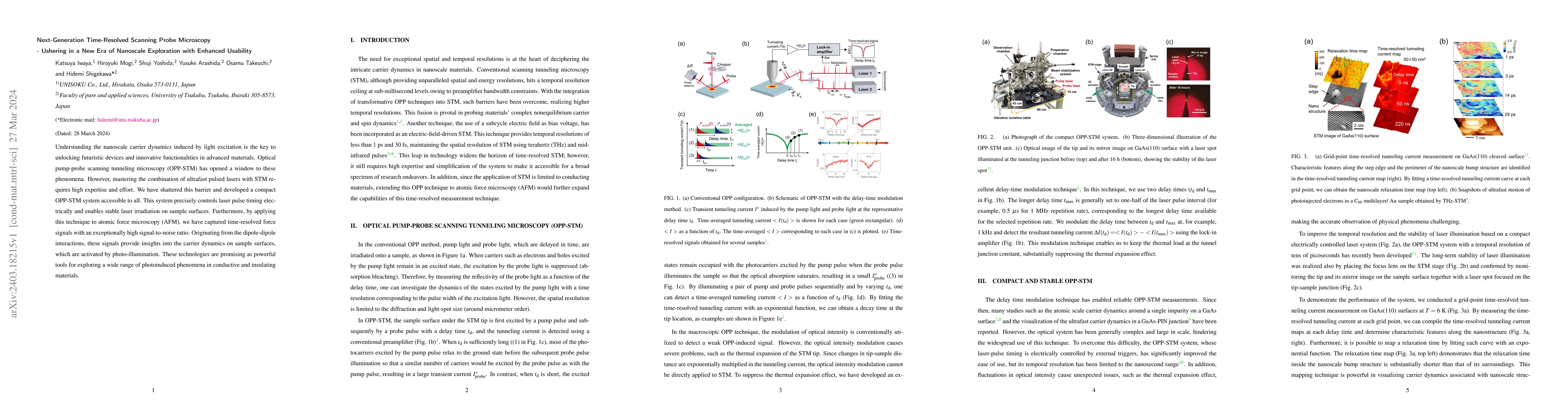 Thumbnail for Next-Generation Time-Resolved Scanning Probe Microscopy