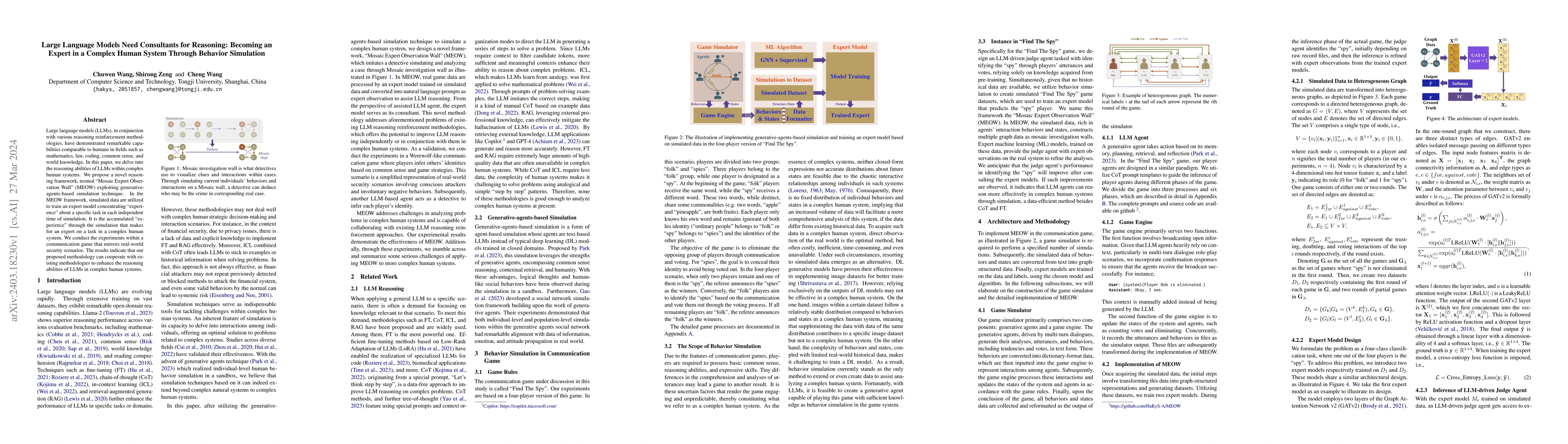 Thumbnail for Large Language Models Need Consultants for Reasoning: Becoming an Expert
  in a Complex Human System Through Behavior Simulation