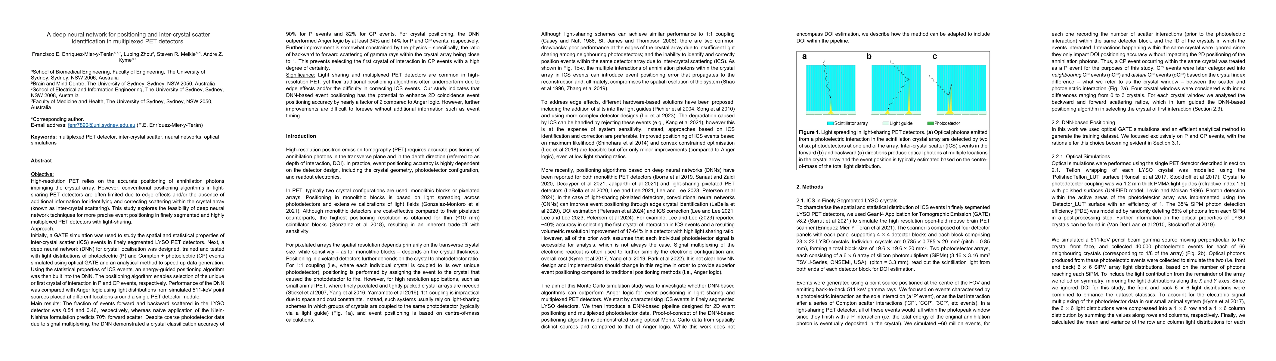 Thumbnail for A deep neural network for positioning and inter-crystal scatter
  identification in multiplexed PET detectors