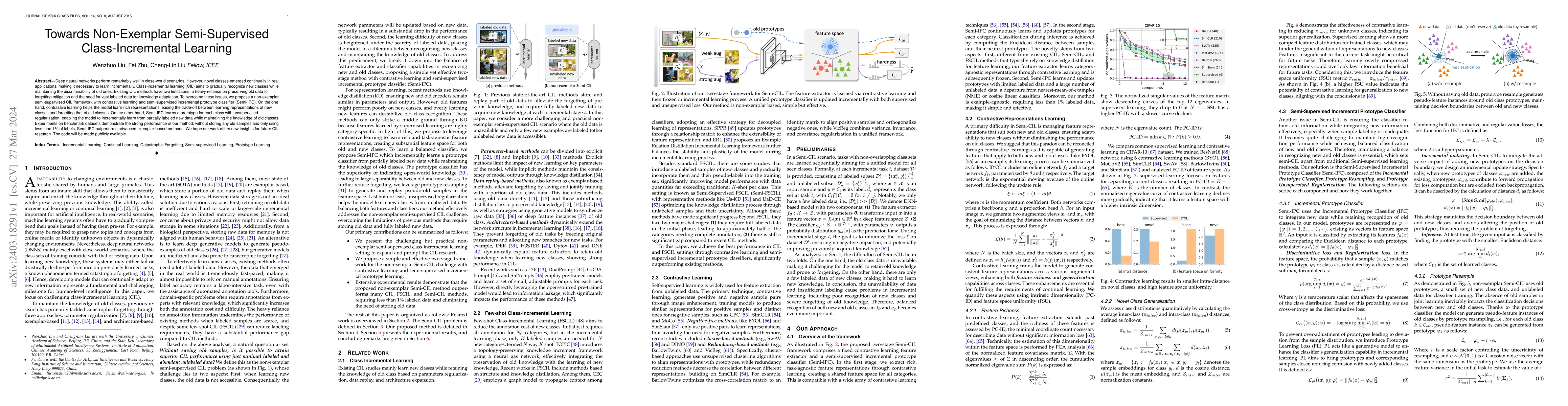 Thumbnail for Towards Non-Exemplar Semi-Supervised Class-Incremental Learning