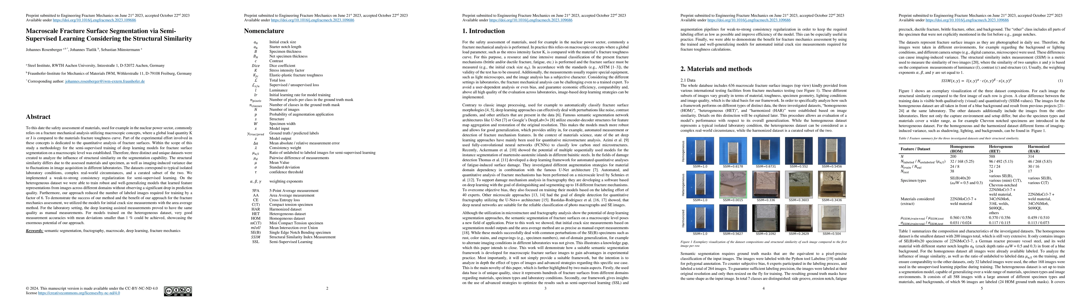 Thumbnail for Macroscale fracture surface segmentation via semi-supervised learning
  considering the structural similarity