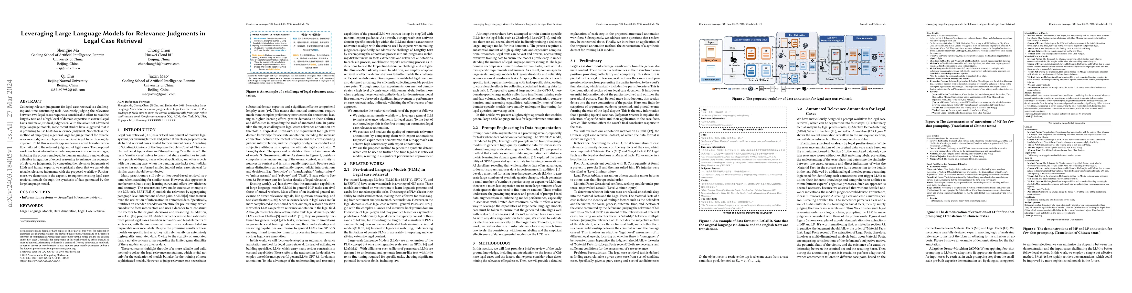 Thumbnail for Leveraging Large Language Models for Relevance Judgments in Legal Case
  Retrieval