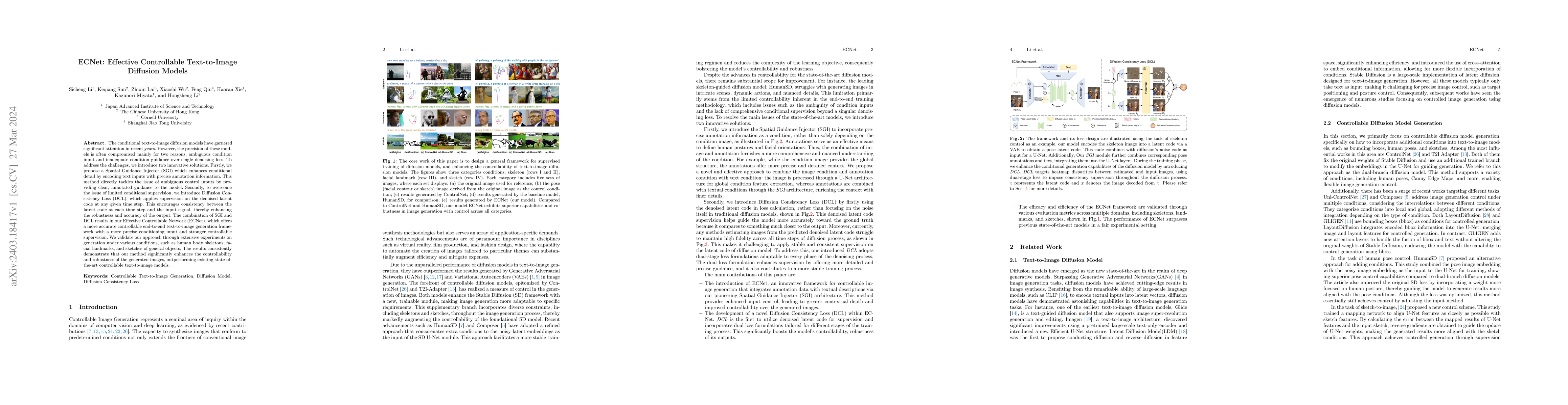 Thumbnail for ECNet: Effective Controllable Text-to-Image Diffusion Models