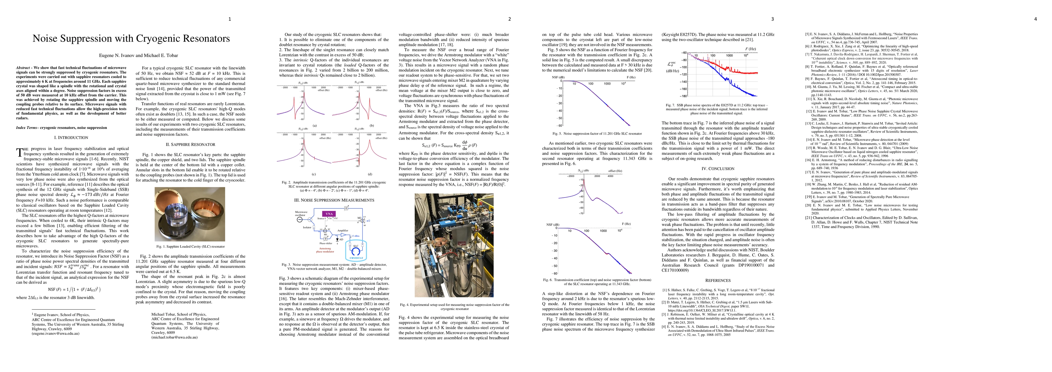 Thumbnail for Noise Suppression with Cryogenic Resonators